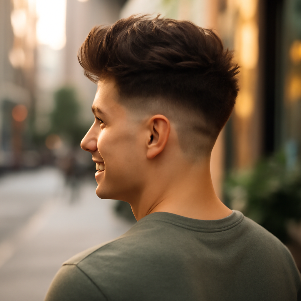 blow out taper - Back View