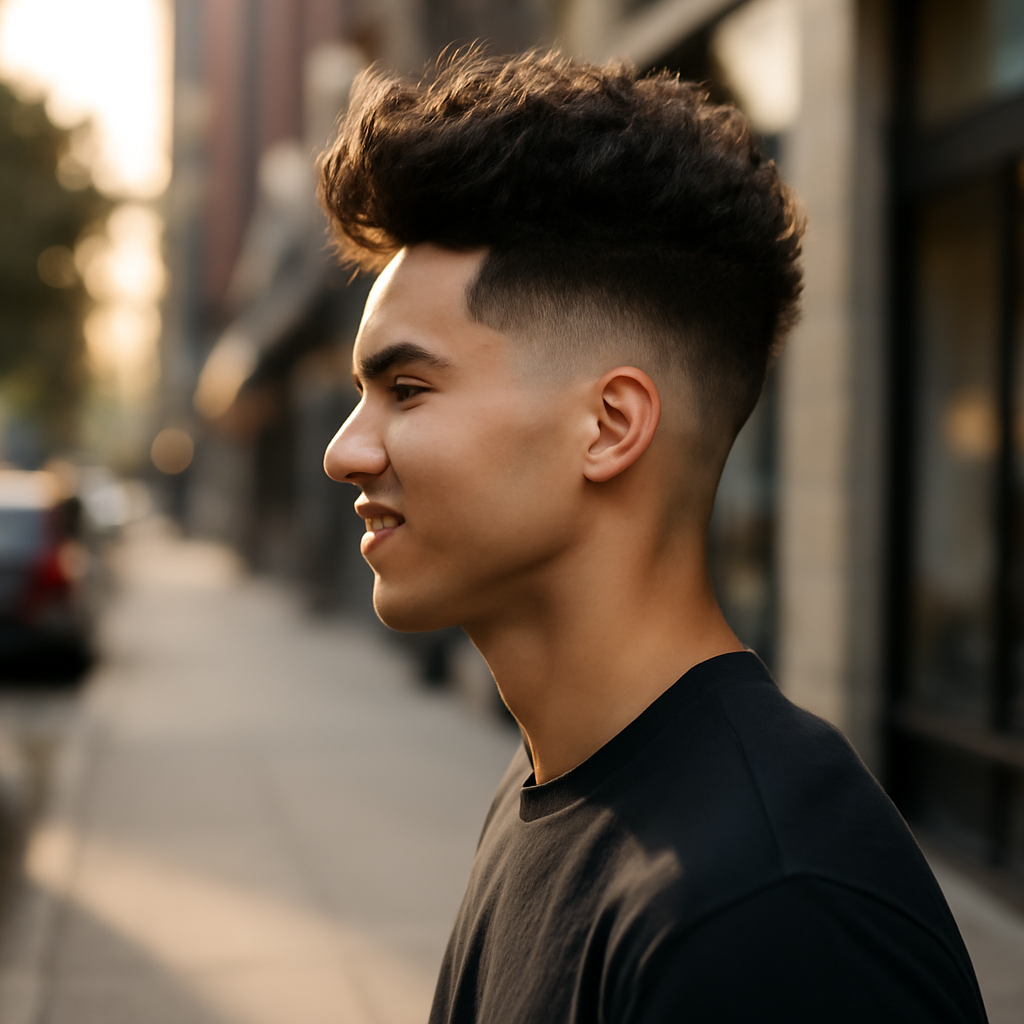 blow out taper - Side View