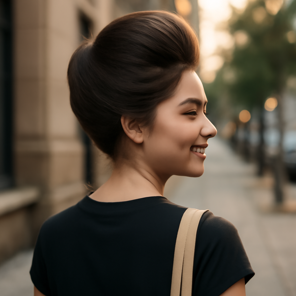 Bouffant - Back View
