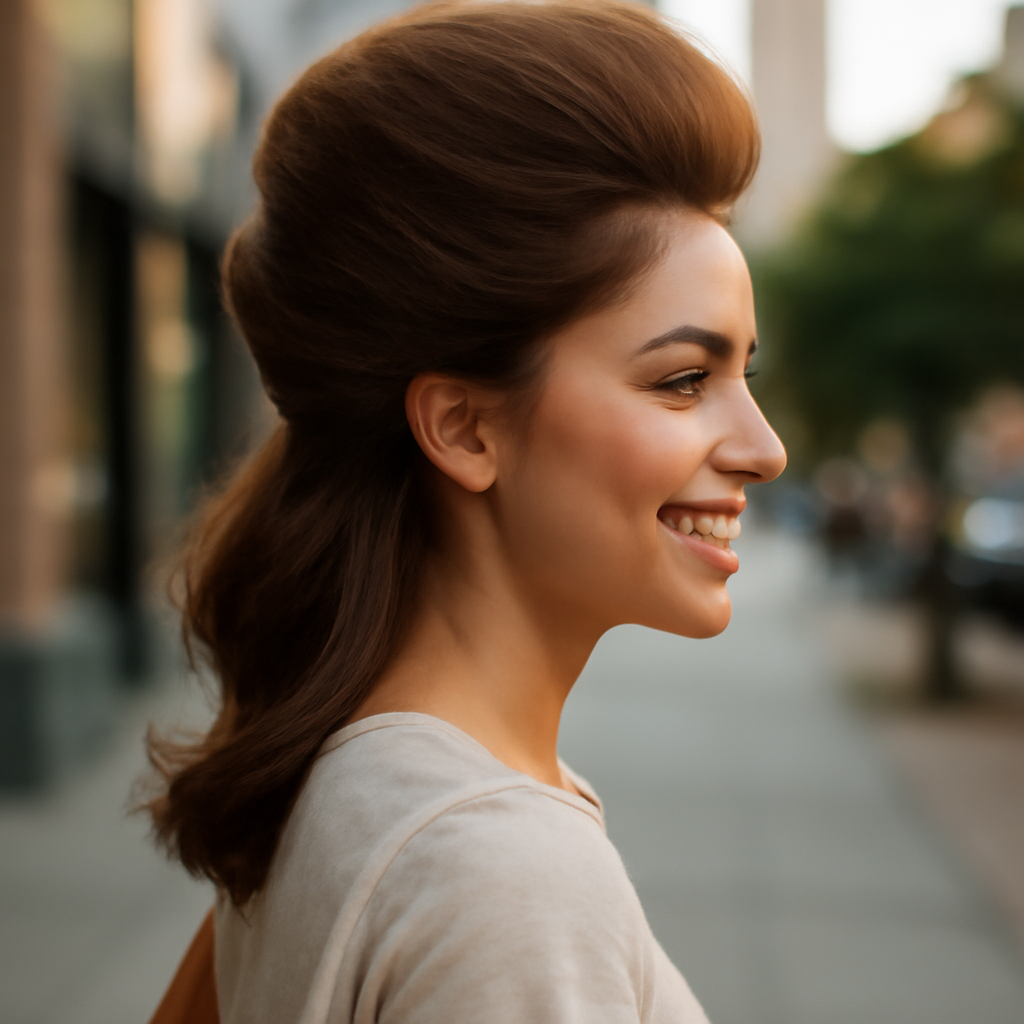 Bouffant - Side View