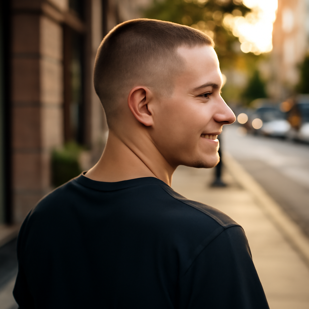 buzzcut - Back View