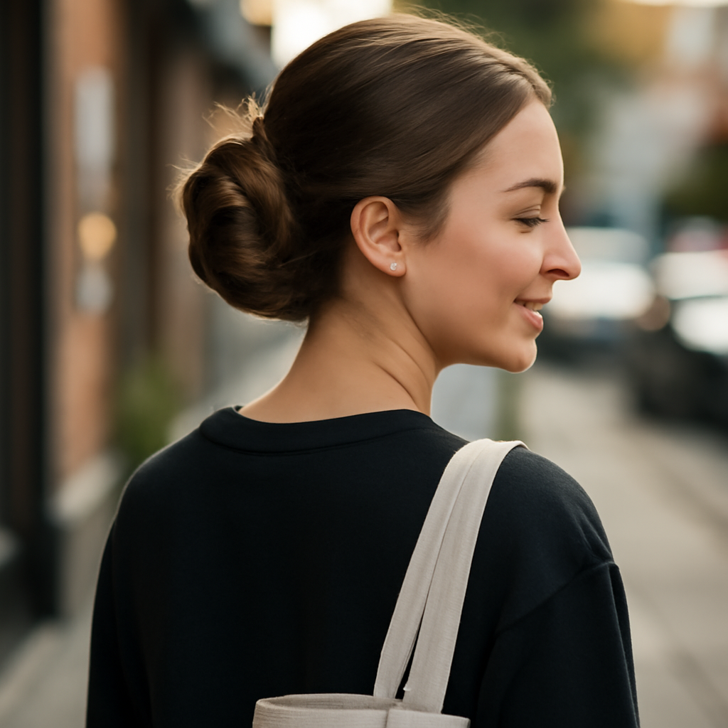 Chignon - Back View