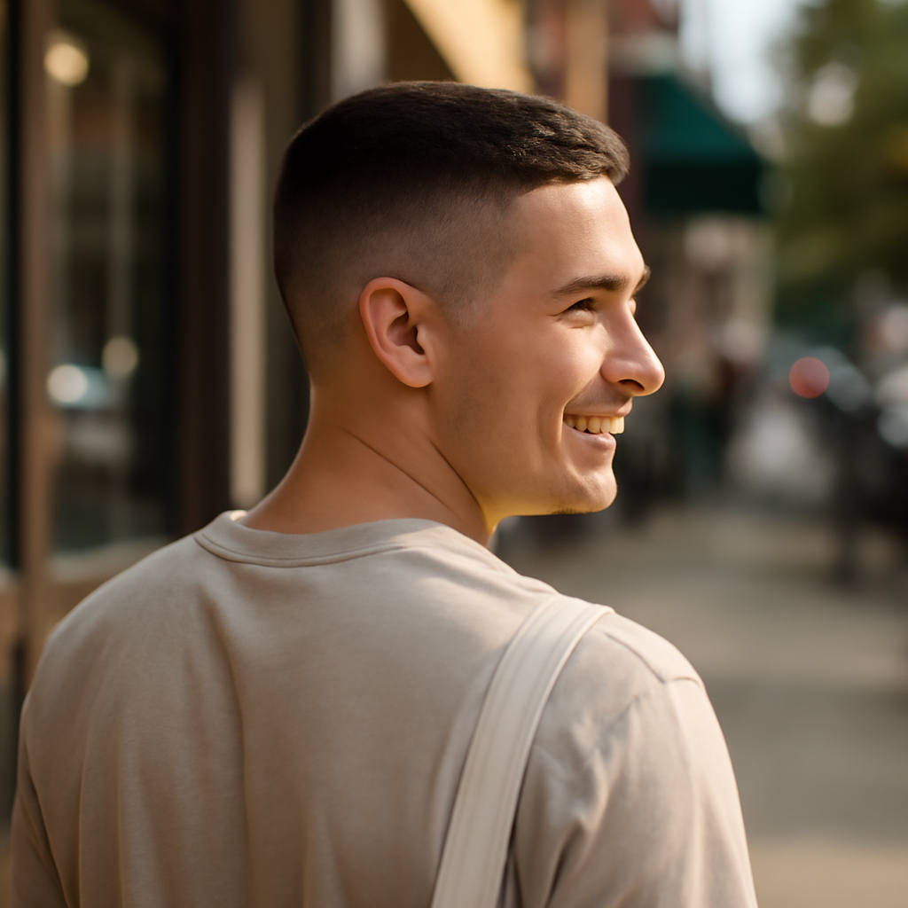 Crew Cut - Back View