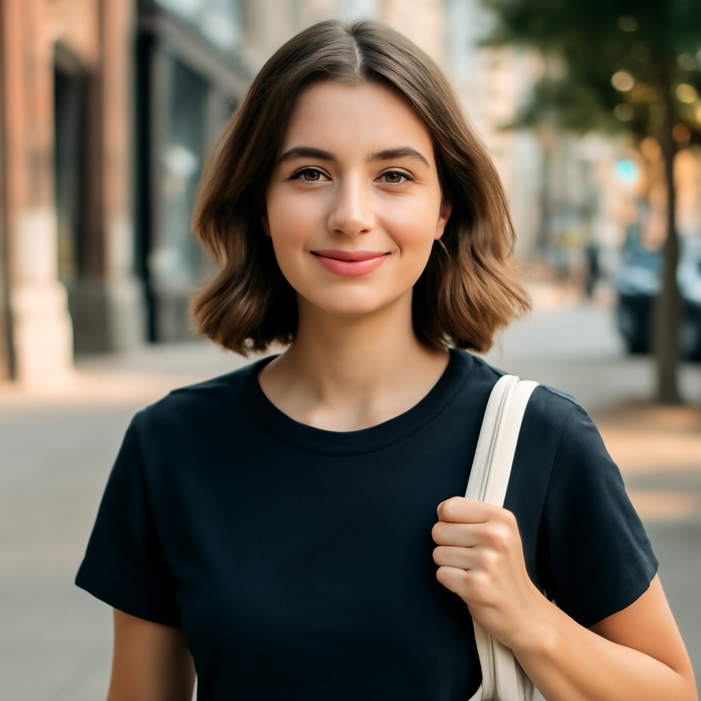 easy hairstyles - Front View