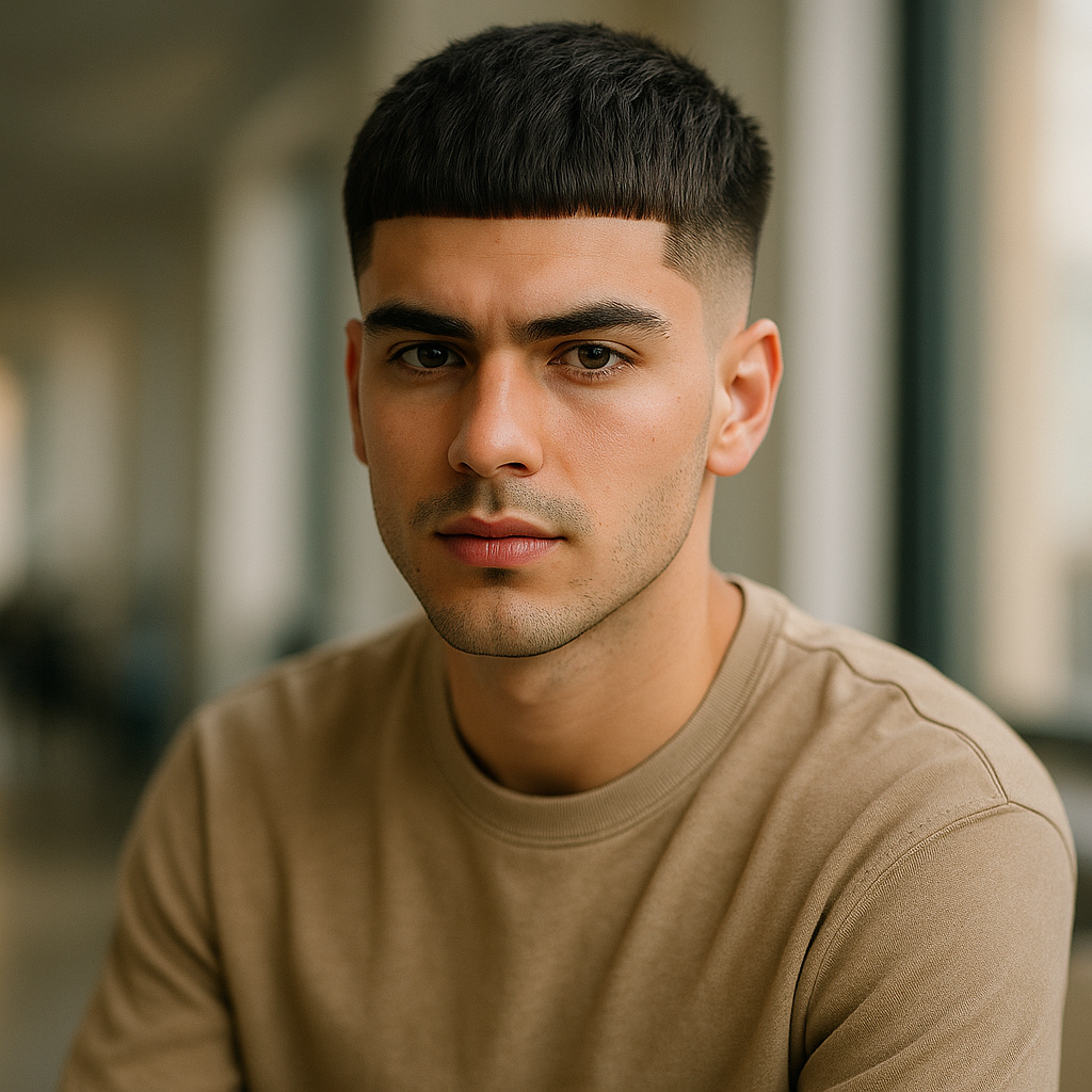 Edgar haircut example 3