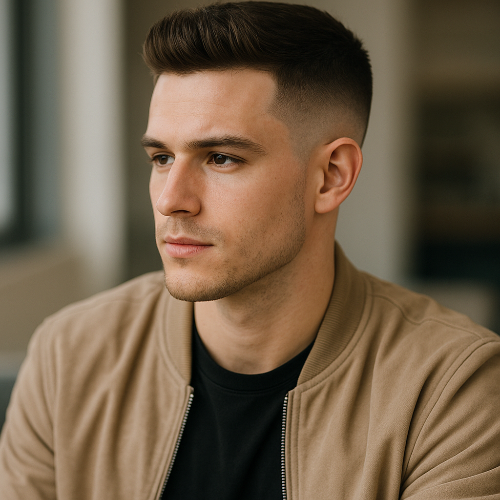 Fade haircut example 1
