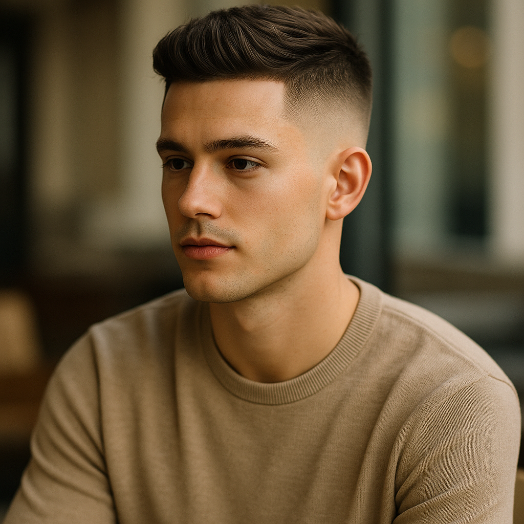 Fade haircut example 2