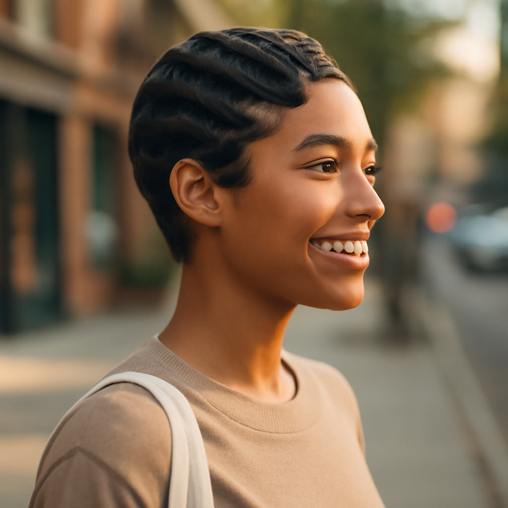 Finger Waves - Side View