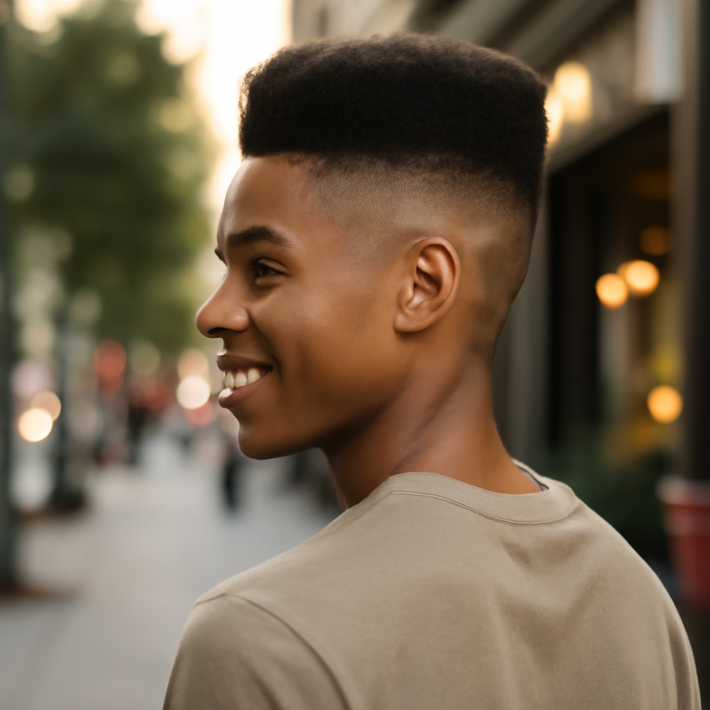 Flat Top - Back View