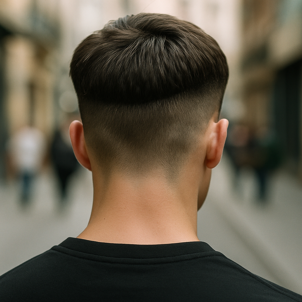 french crop - Back View