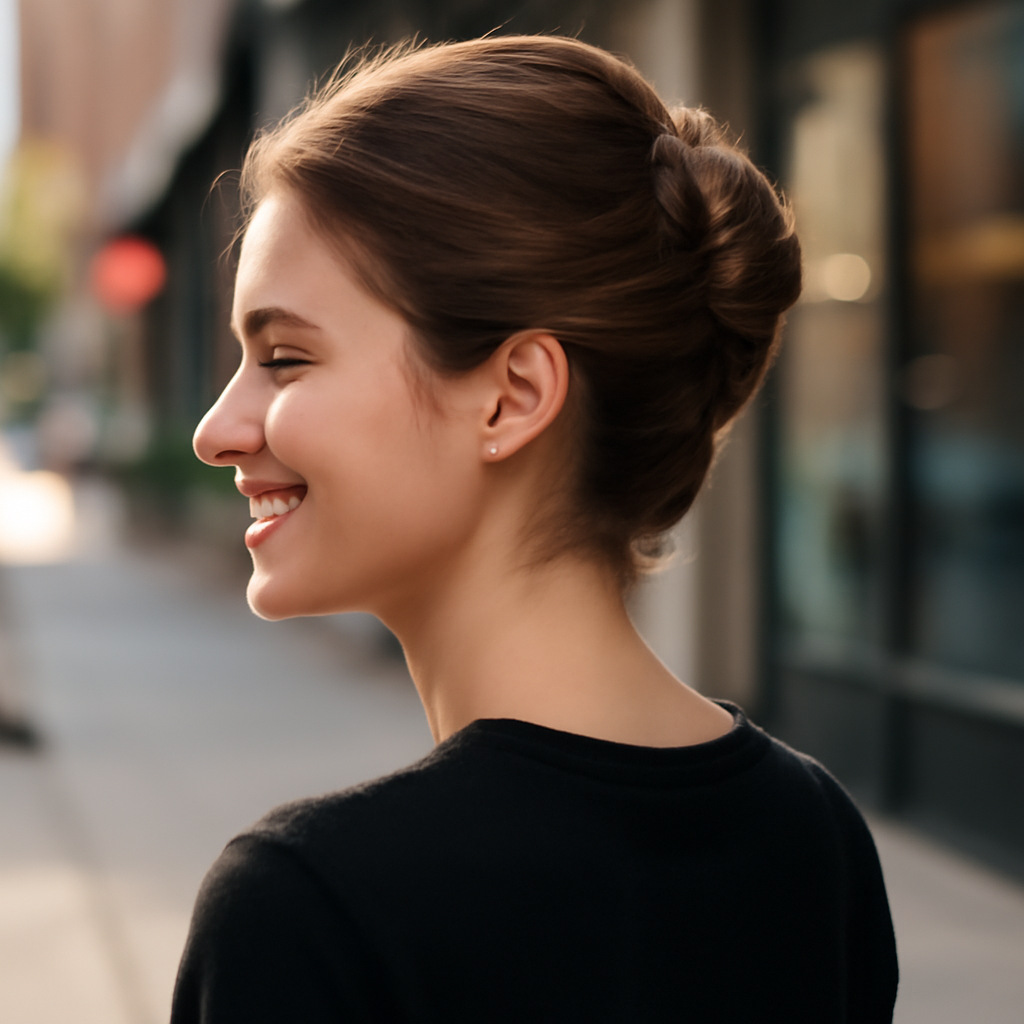 French Twist - Back View