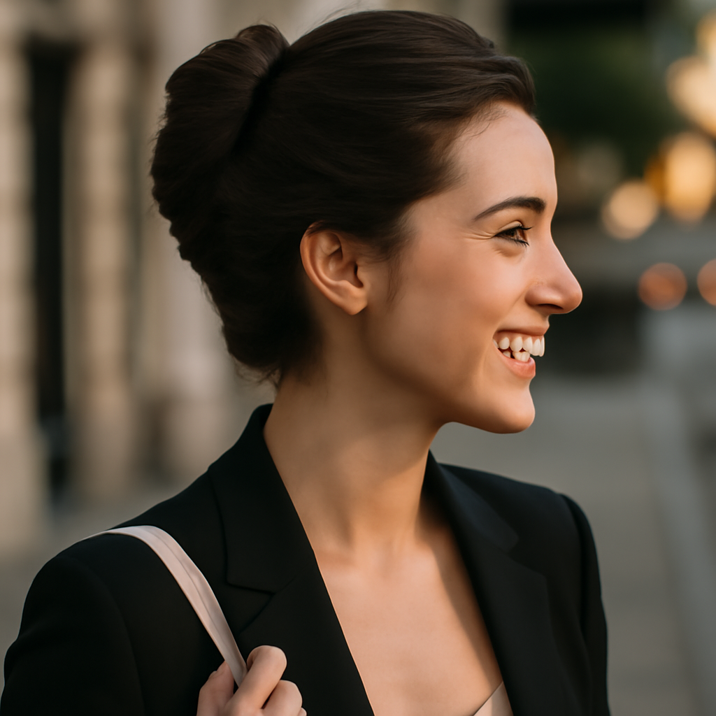French Twist - Side View