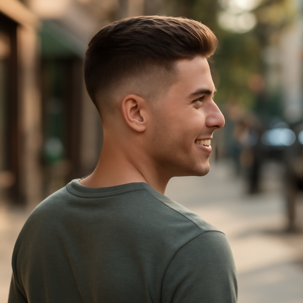 hair cuts for men - Back View