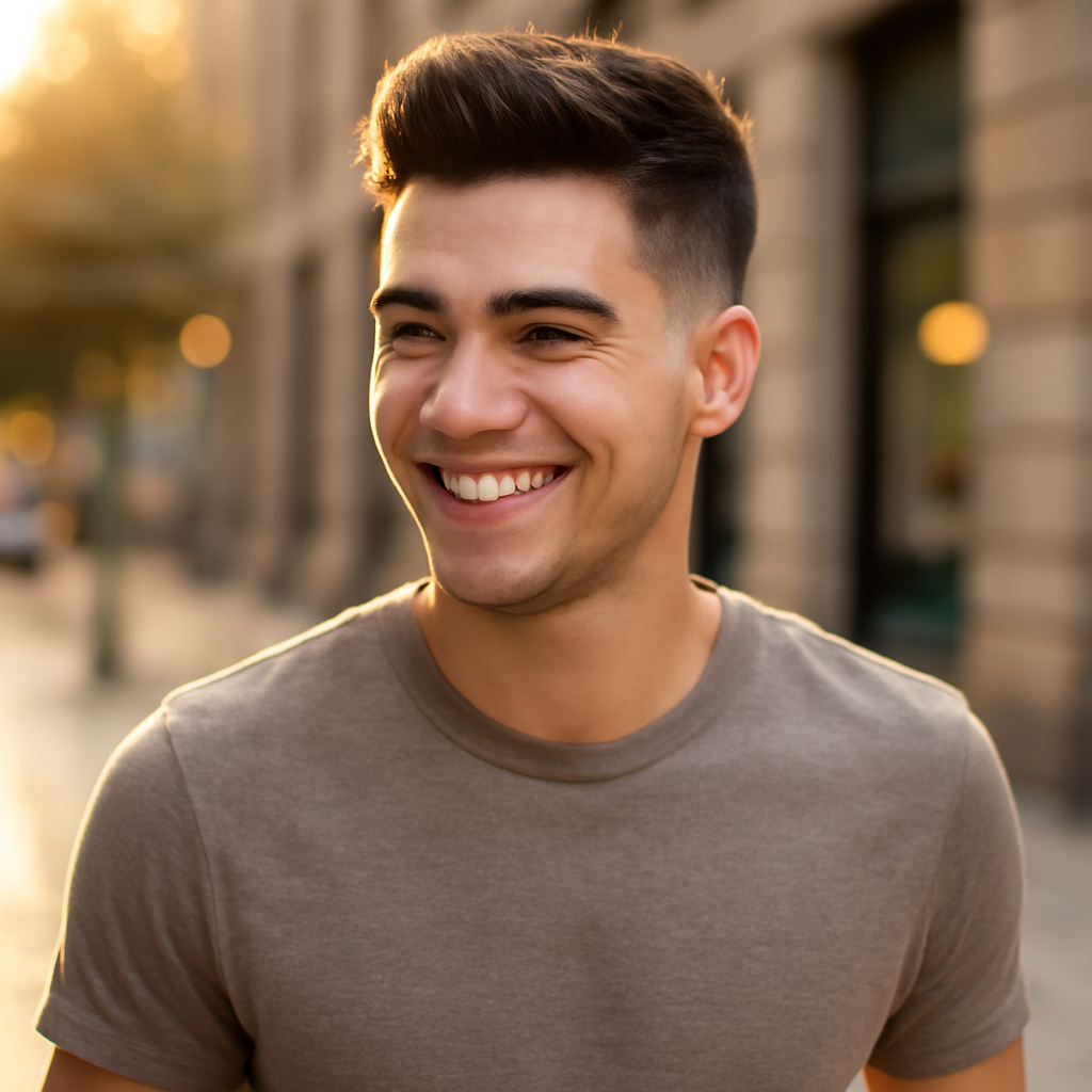 hair cuts for men - Front View