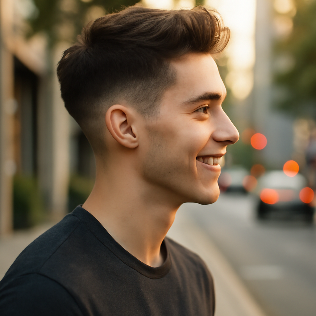 hair cuts for men - Side View