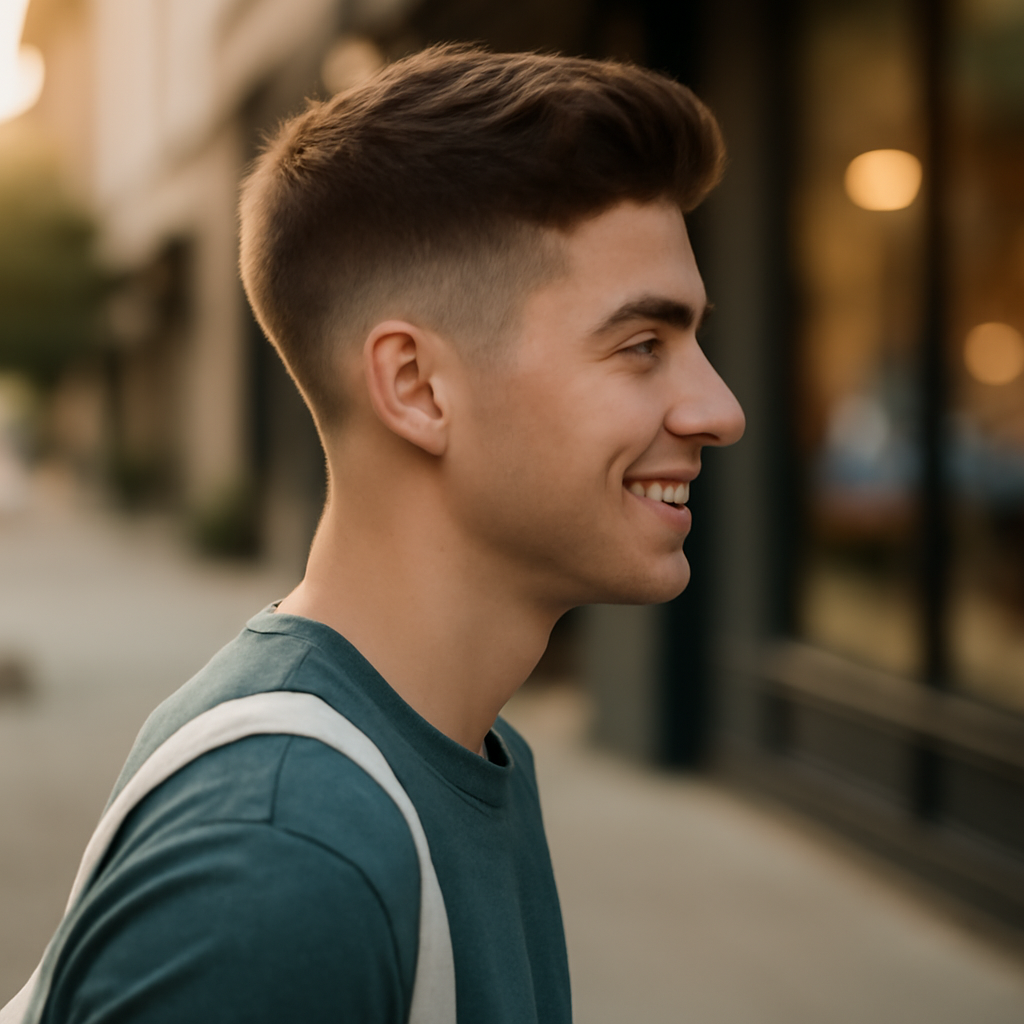 haircuts for boys - Side View