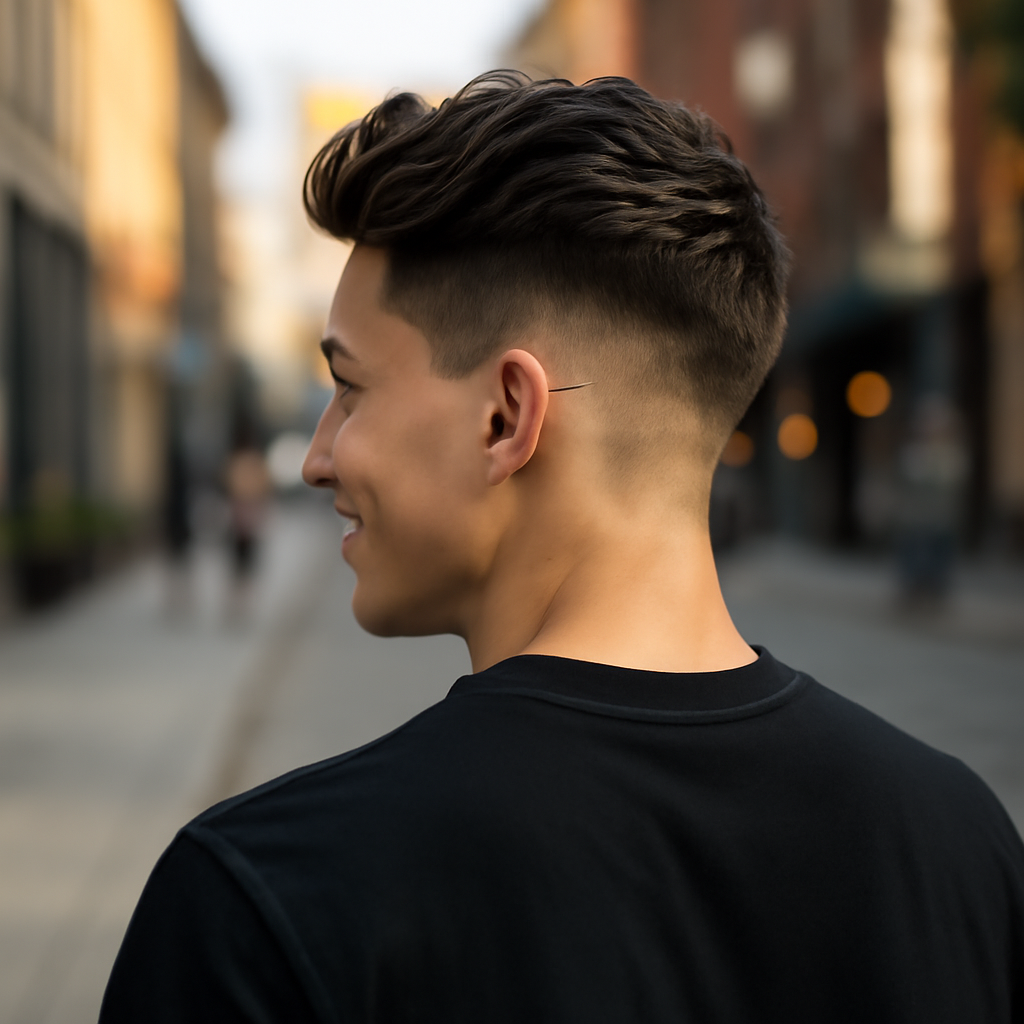 haircuts for men - Back View