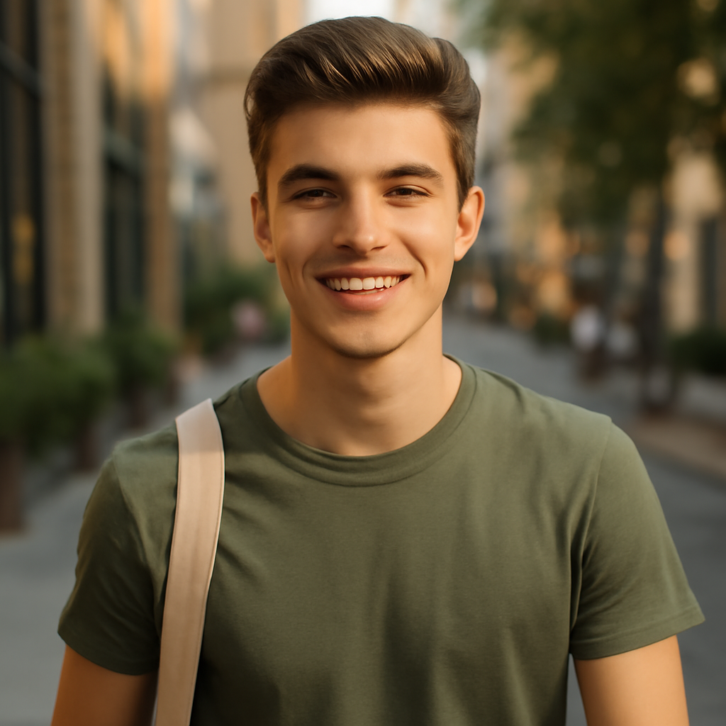 haircuts for men - Front View