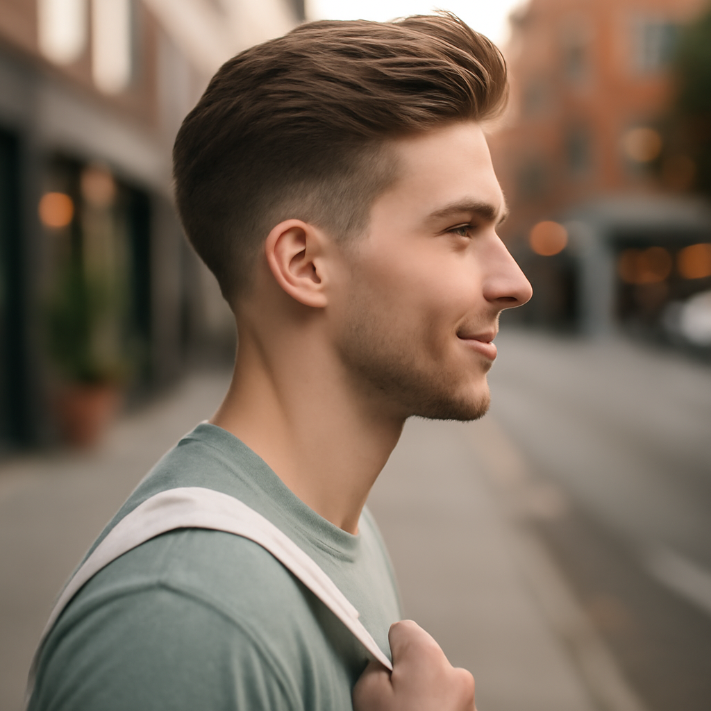 haircuts for men - Side View