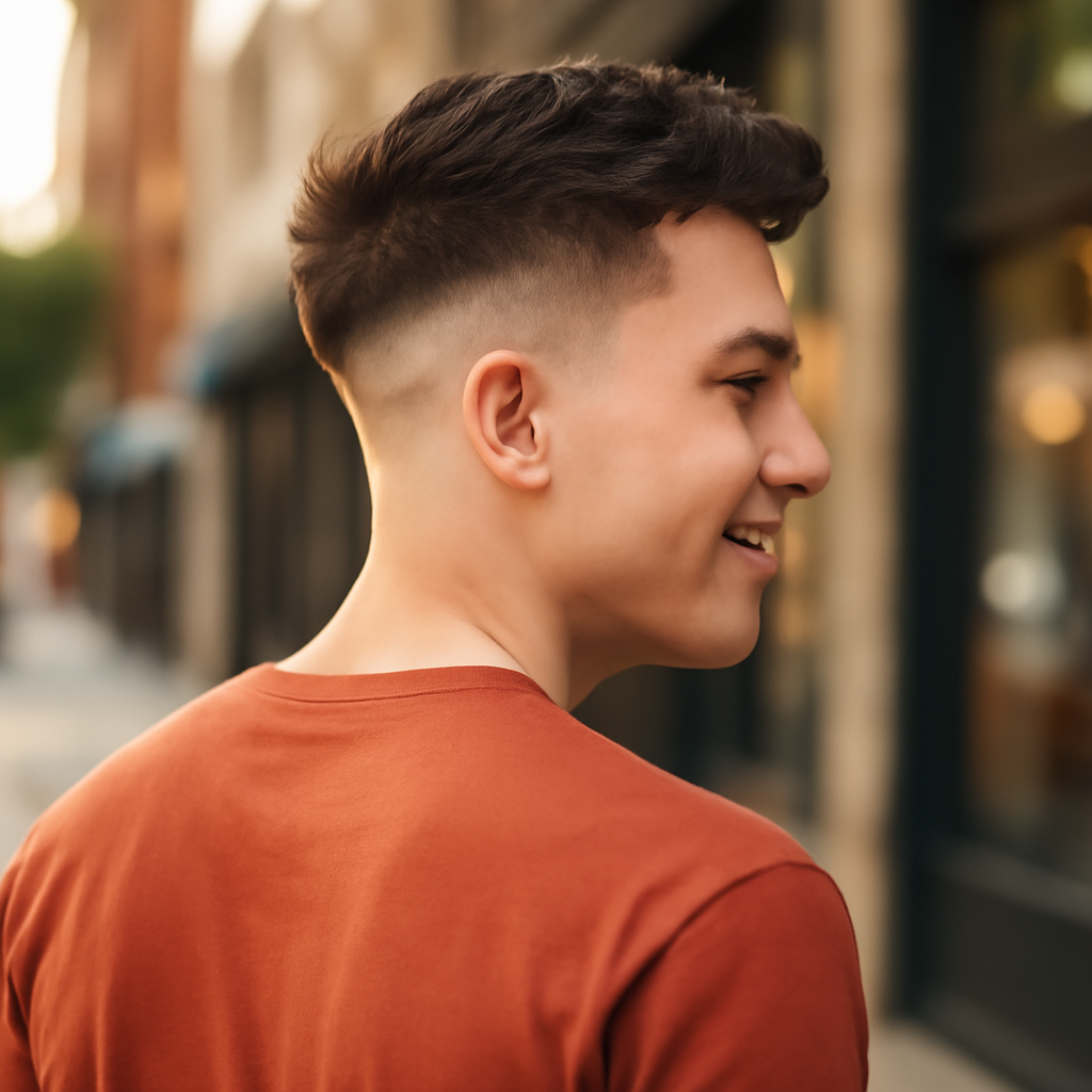 hairstyles for men - Back View