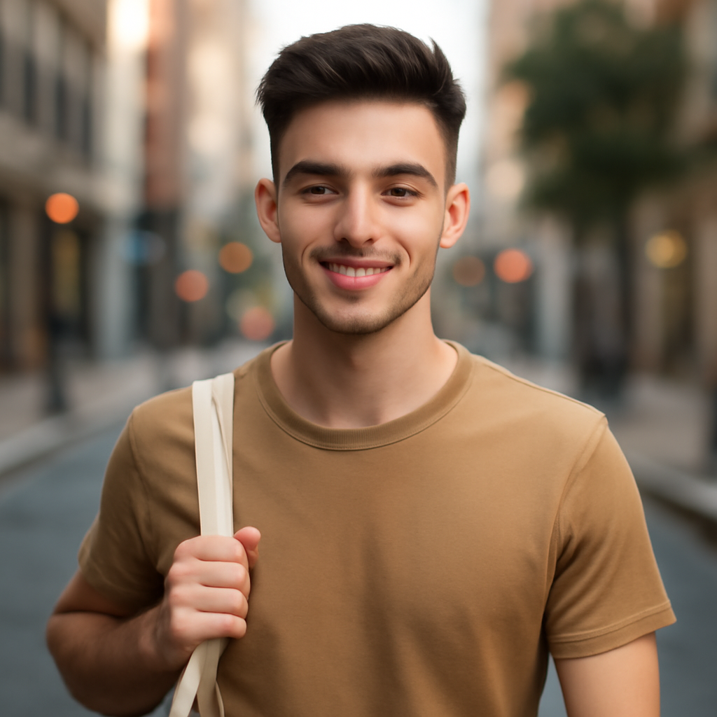 hairstyles for men - Front View