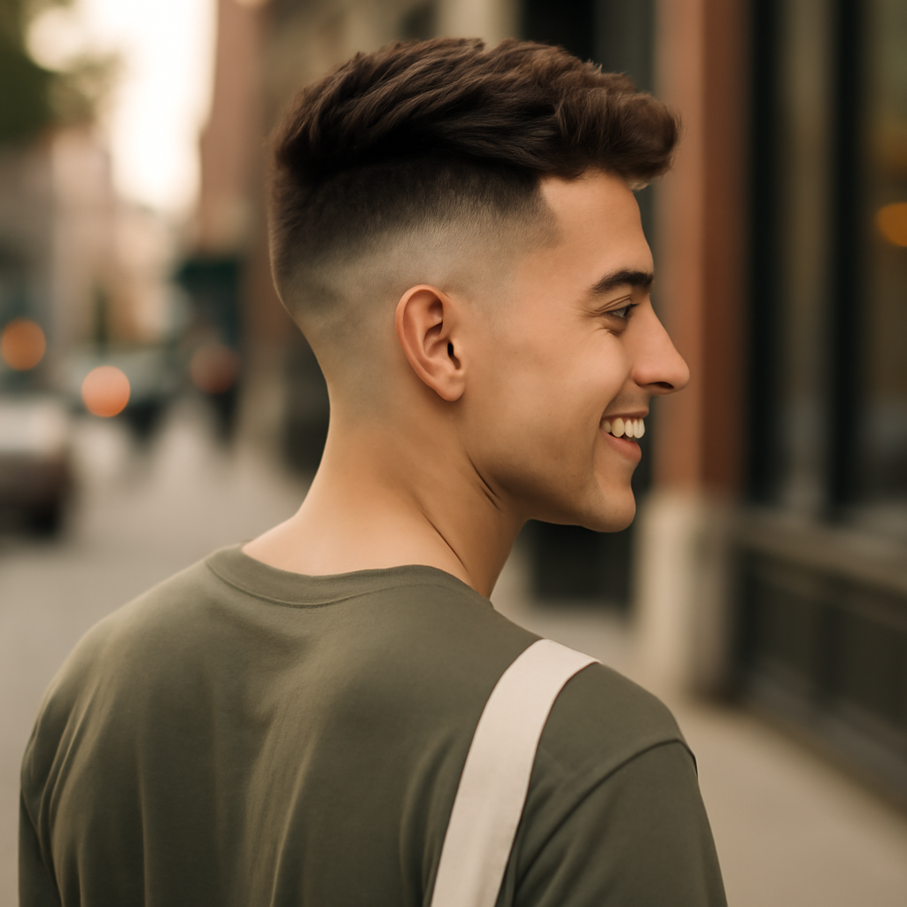 high fade - Back View