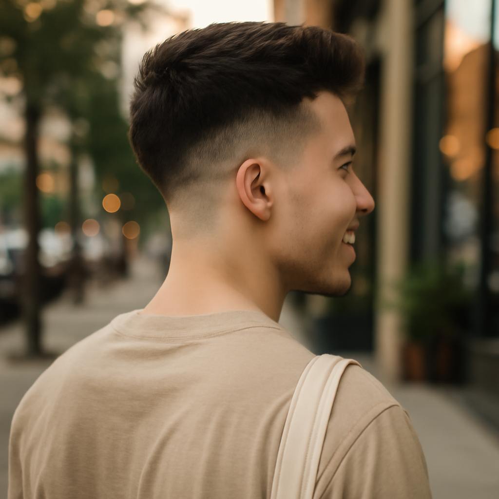 high taper - Back View