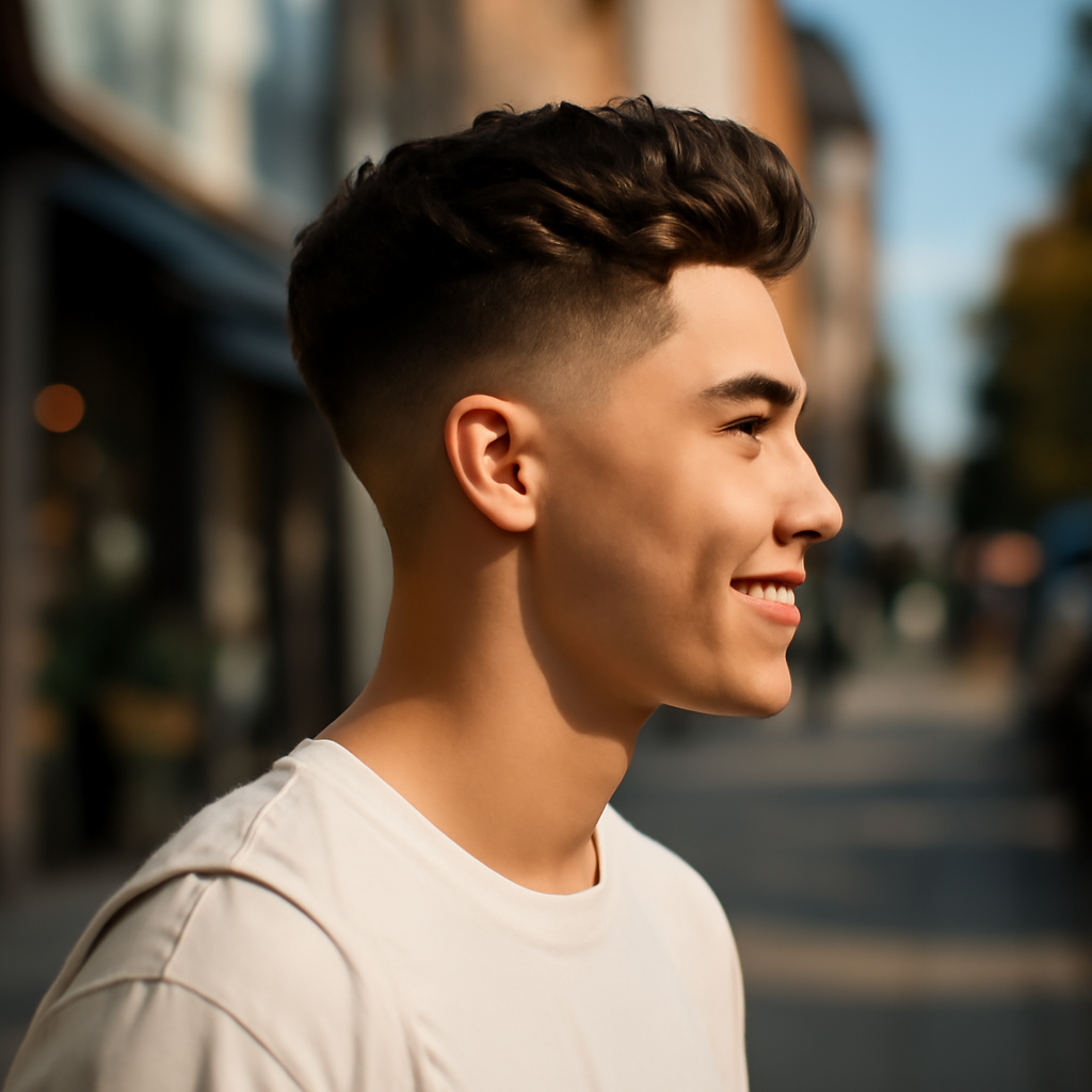 high taper - Side View