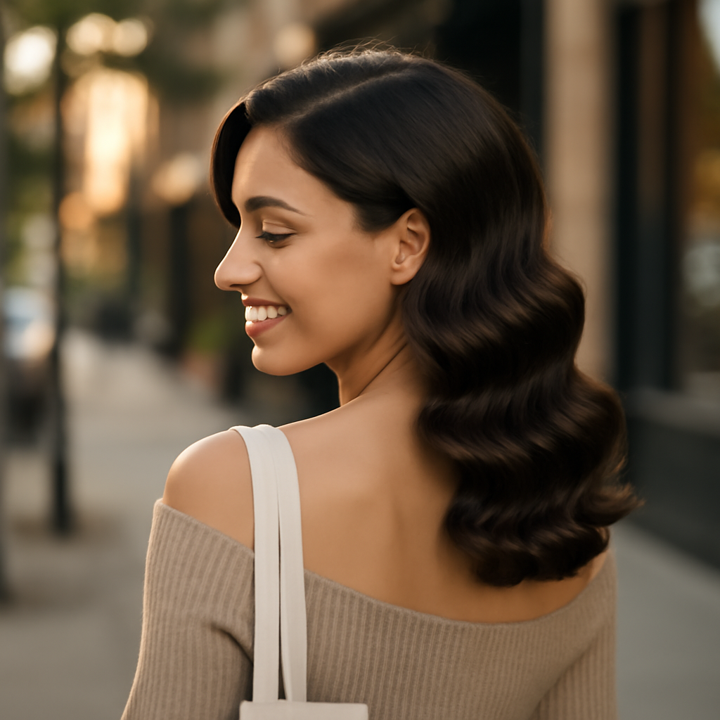 Hollywood Waves - Back View