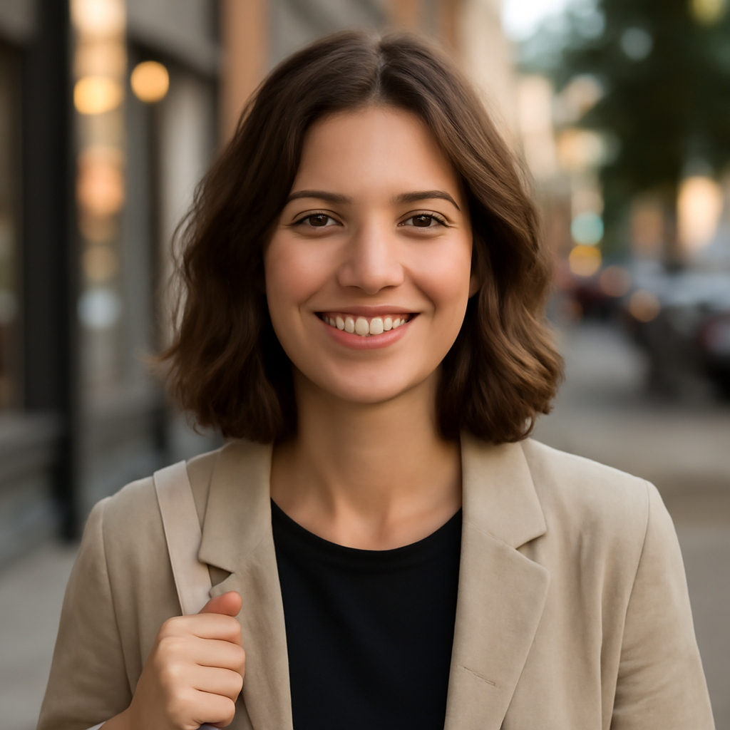 medium length hairstyles - Front View