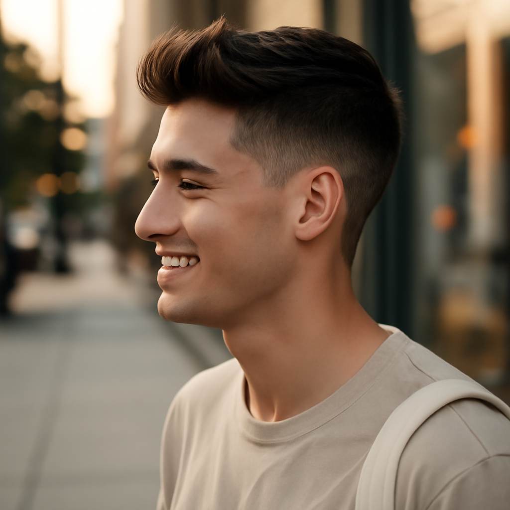 men haircuts - Side View