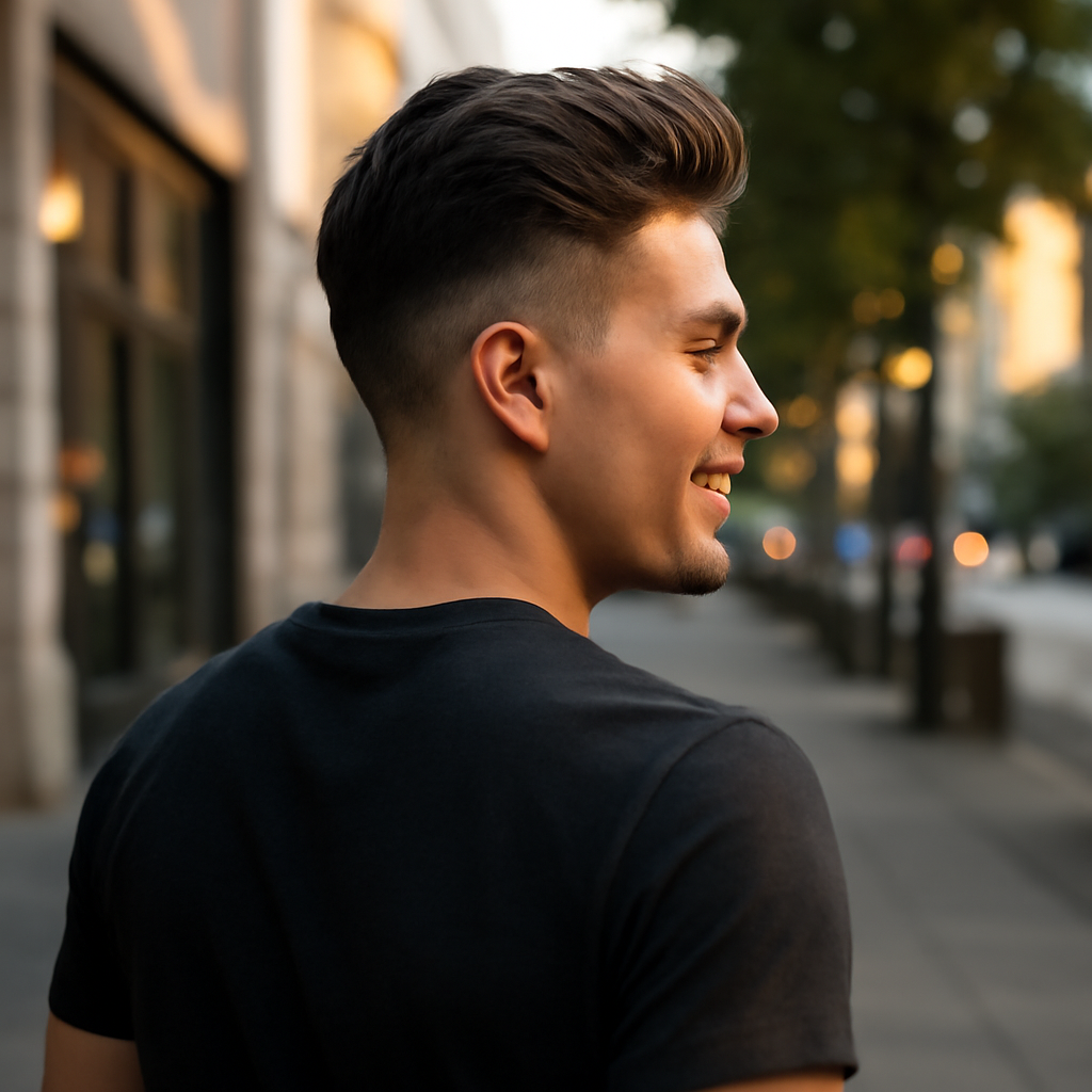 men hairstyles - Back View