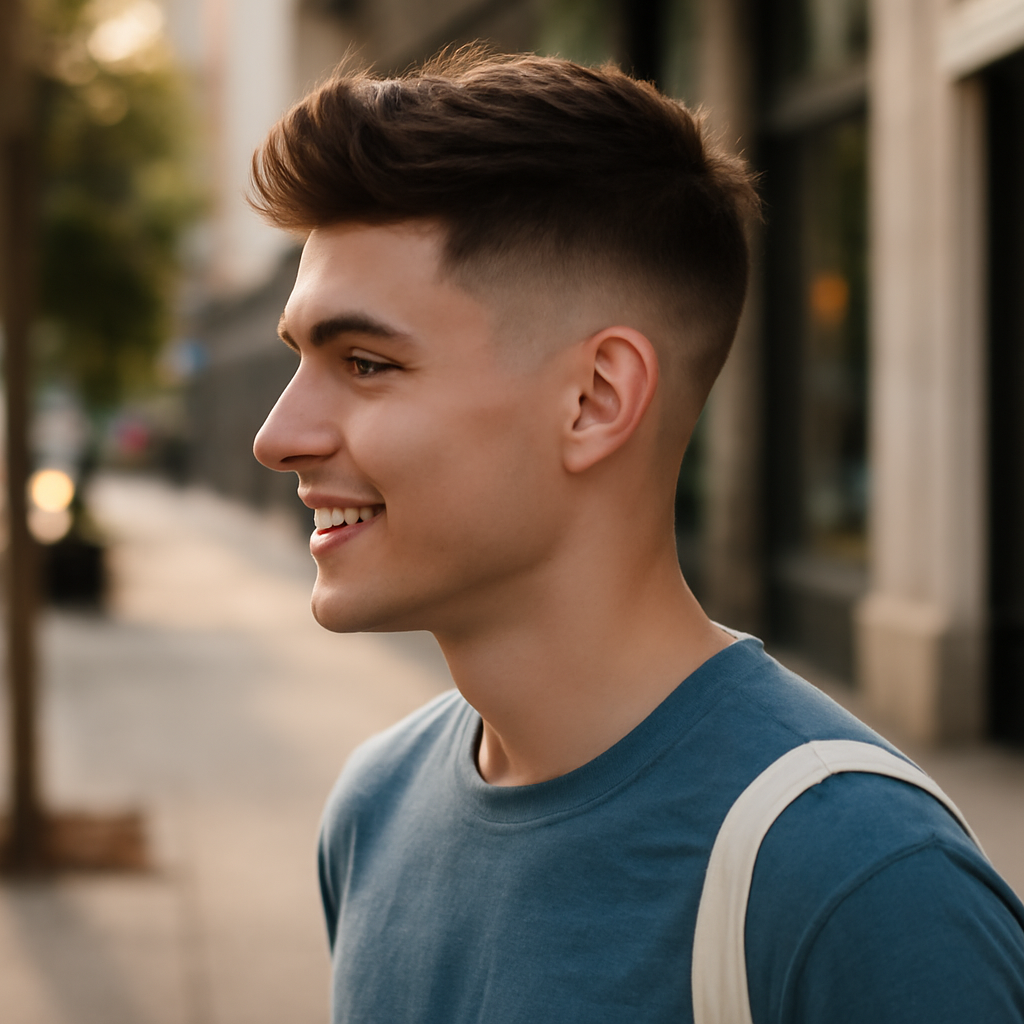 men hairstyles - Side View
