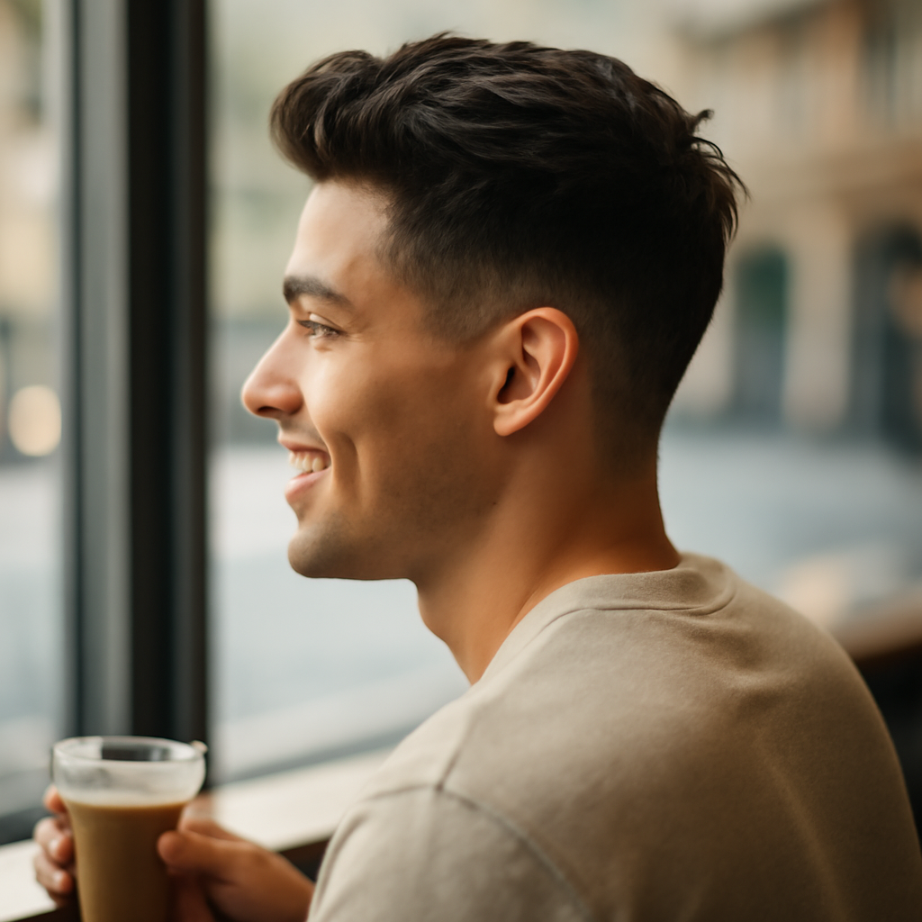 mens hairstyles - Back View