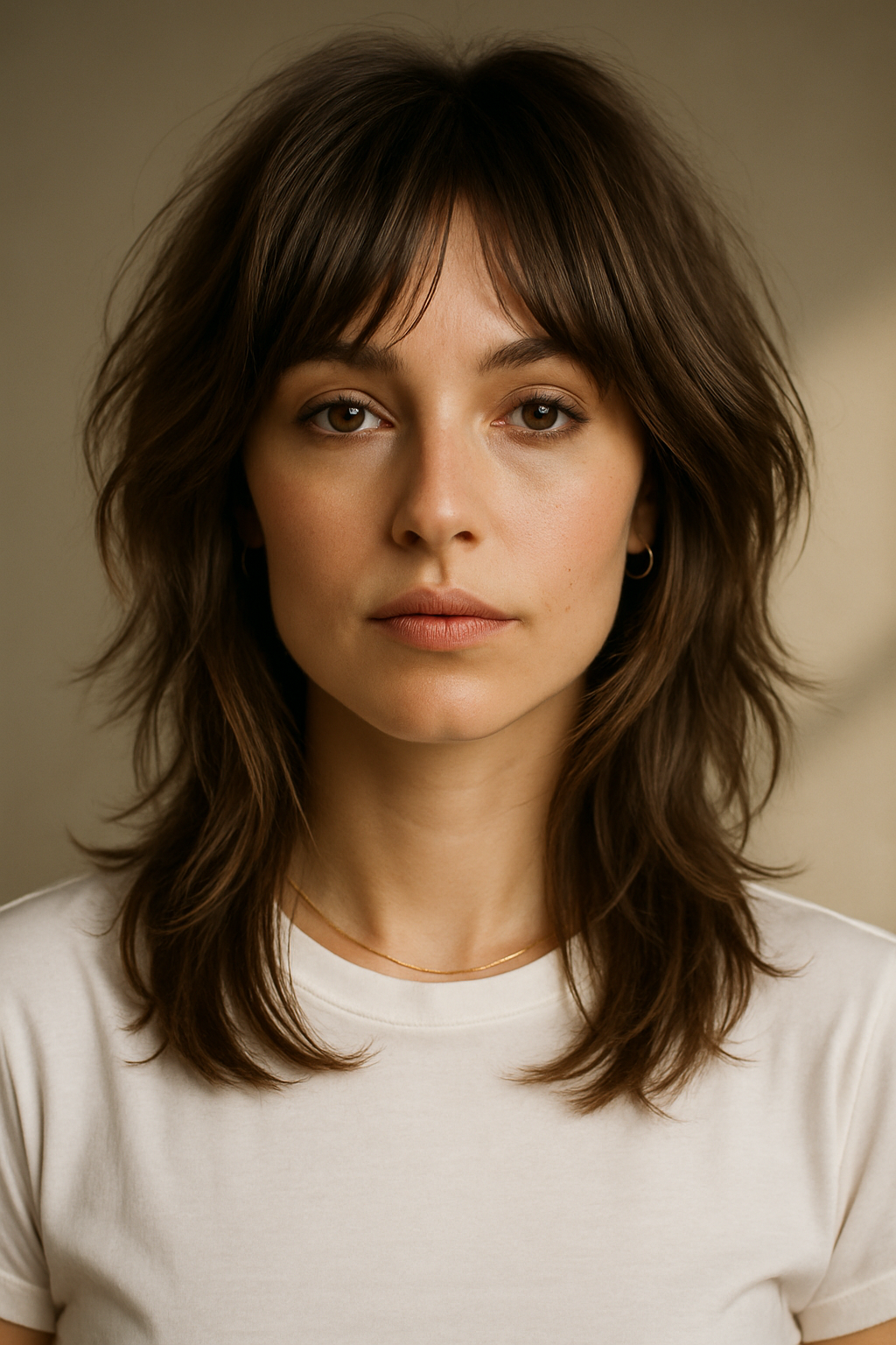 Modern Shag Cut: The Effortless Cool-Girl Hair Everyone Wants - Front View