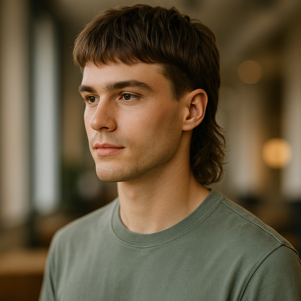 Mullet Haircut Example 1