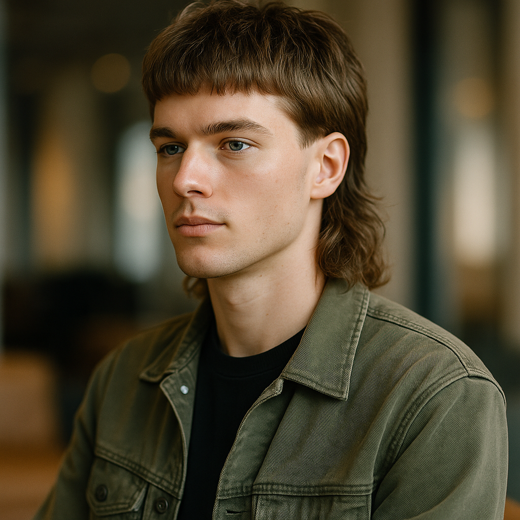 Mullet Haircut Example 2