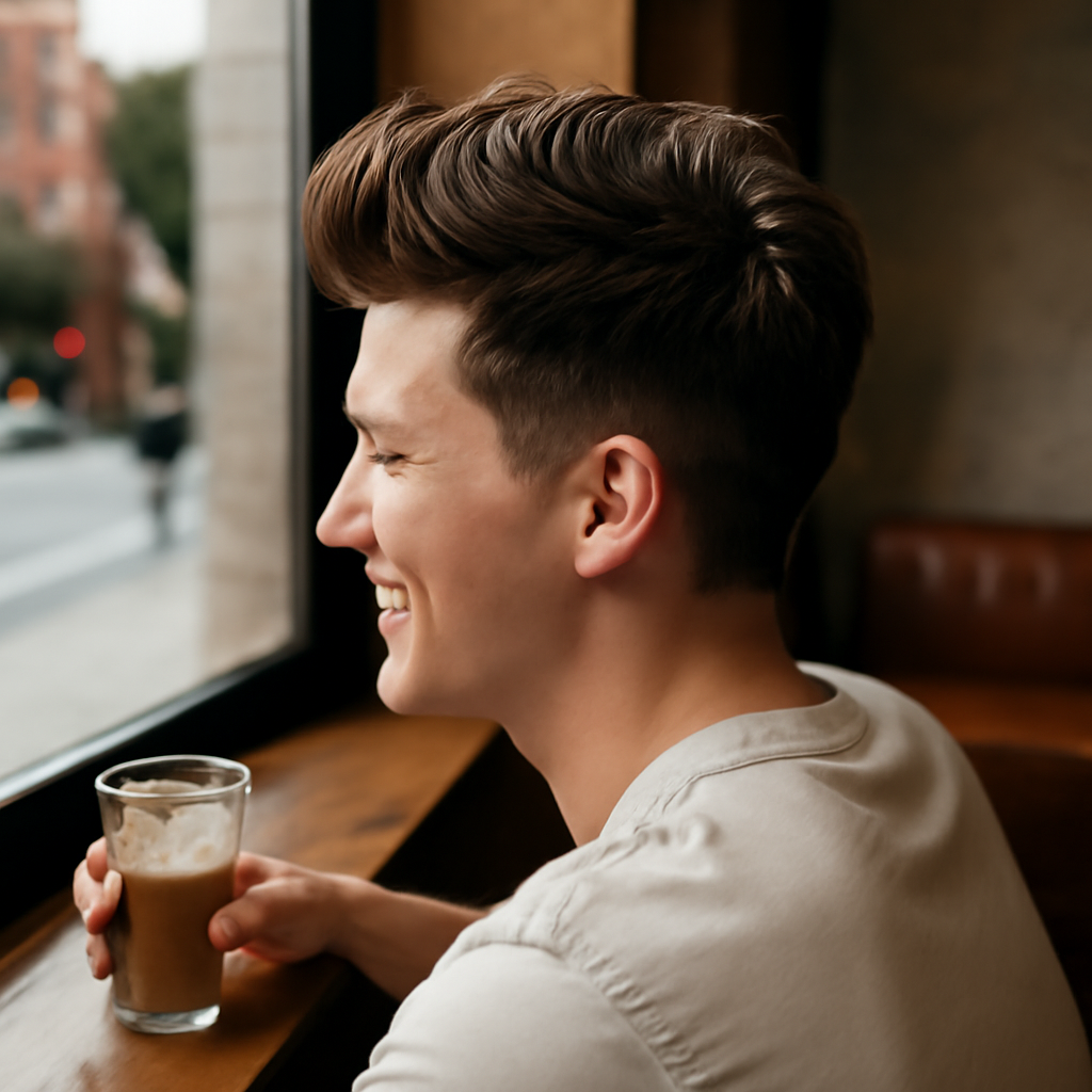 quiff - Back View