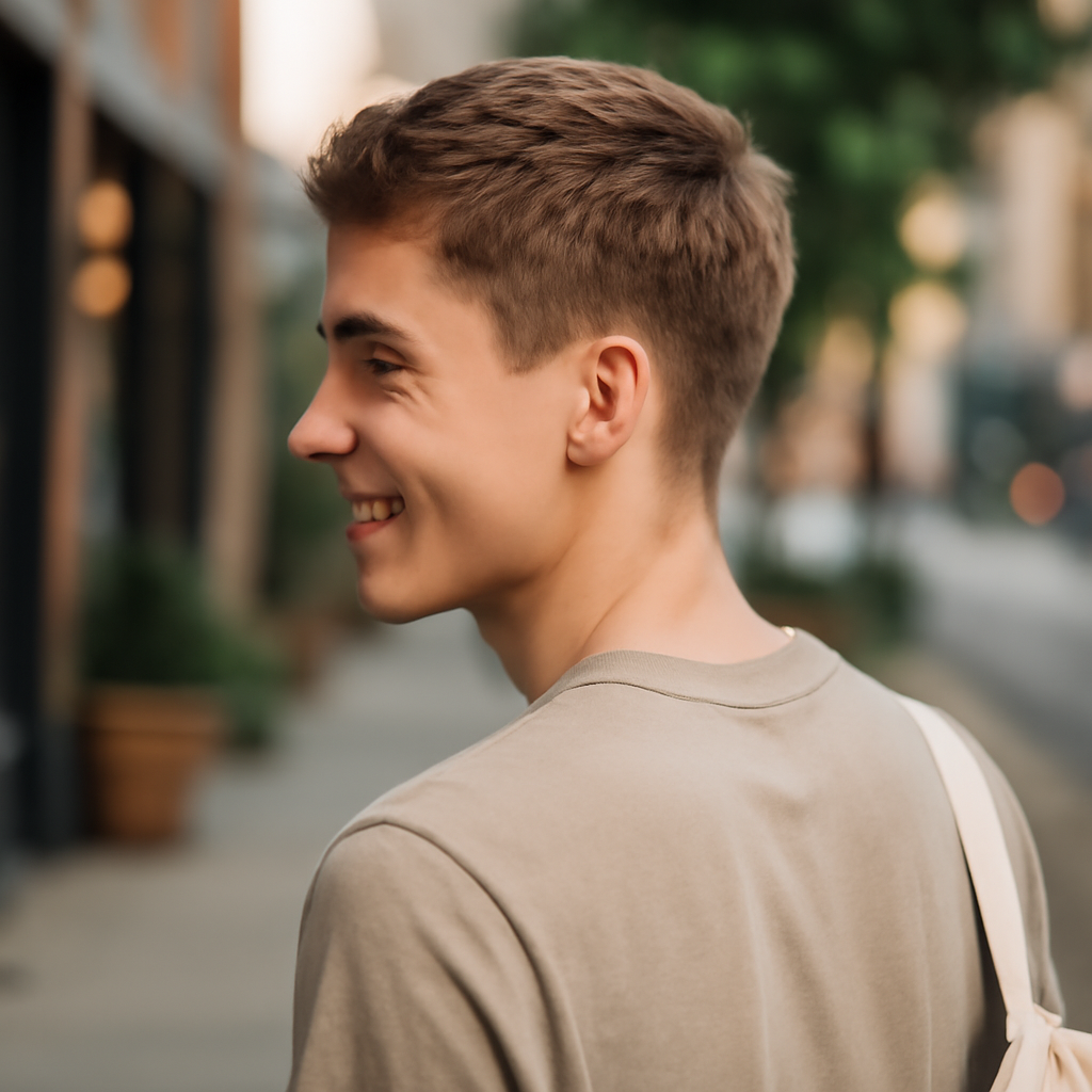 short boys haircuts - Back View