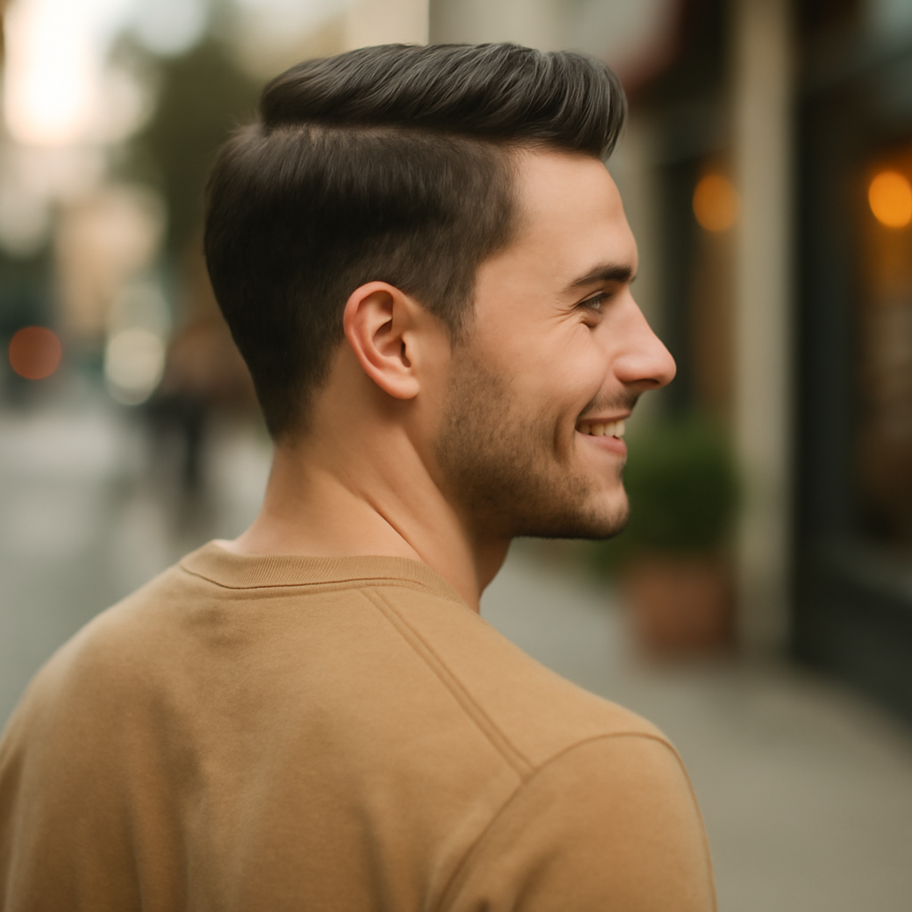 Side Part - Back View