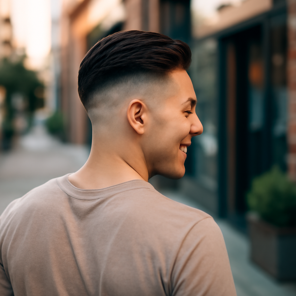 skin fade - Back View